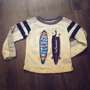 H&M Toddlers Long Sleeve SF Skateboard Shirt